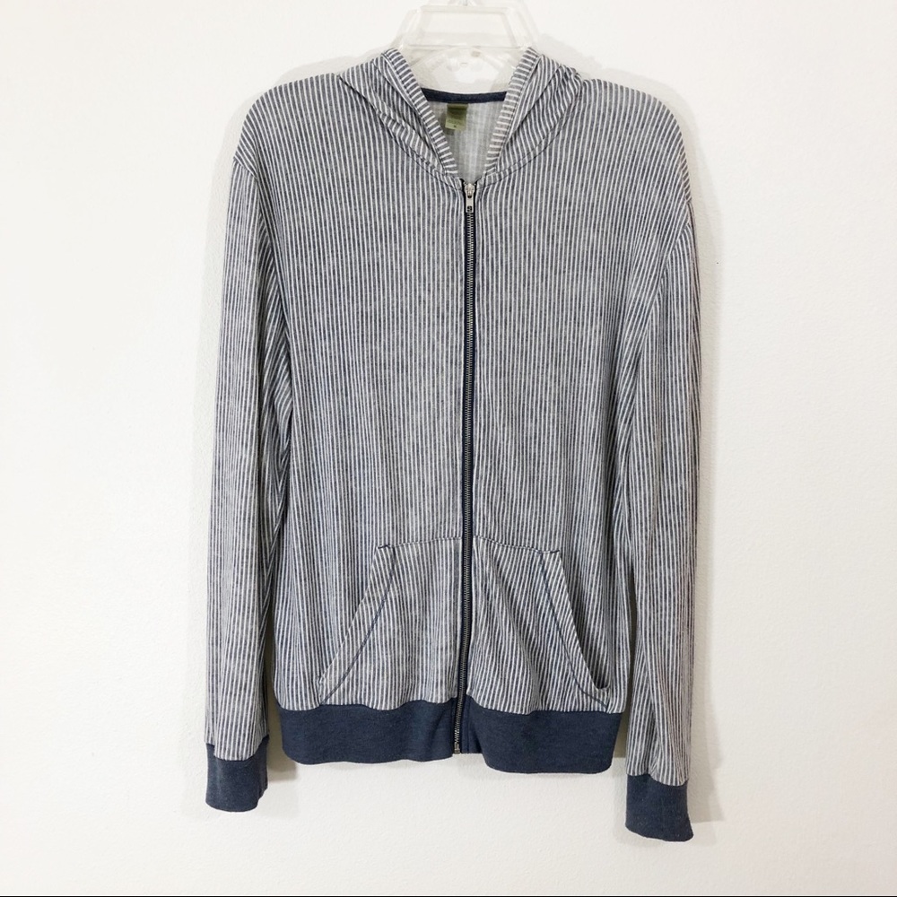 Alternative Apparel | striped hoodie